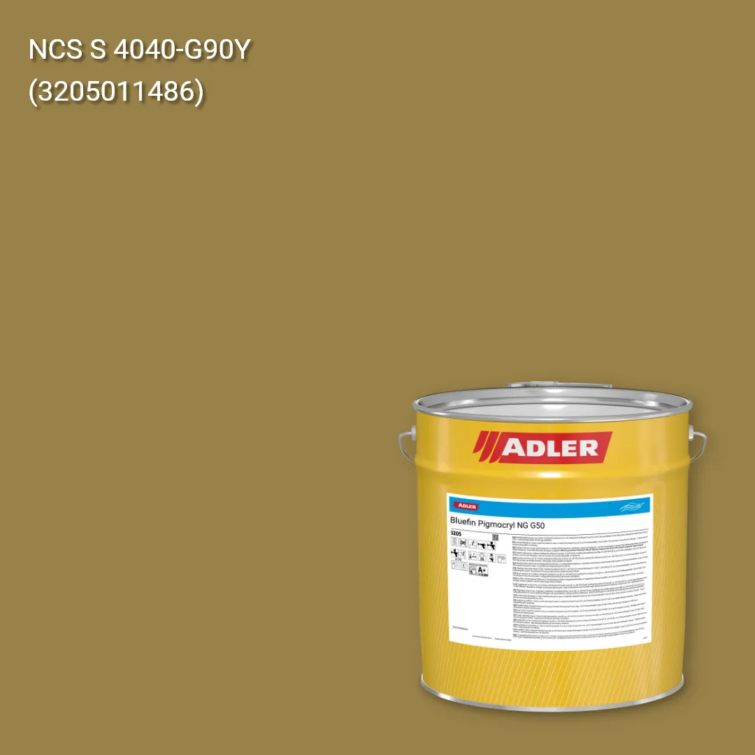 Лак меблевий Bluefin Pigmocryl NG G50 колір NCS S 4040-G90Y, Adler NCS S