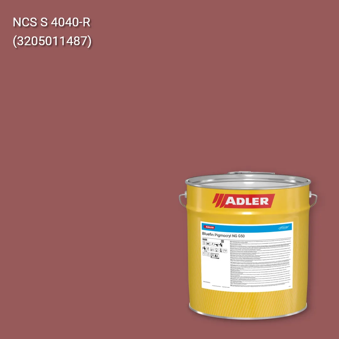 Лак меблевий Bluefin Pigmocryl NG G50 колір NCS S 4040-R, Adler NCS S