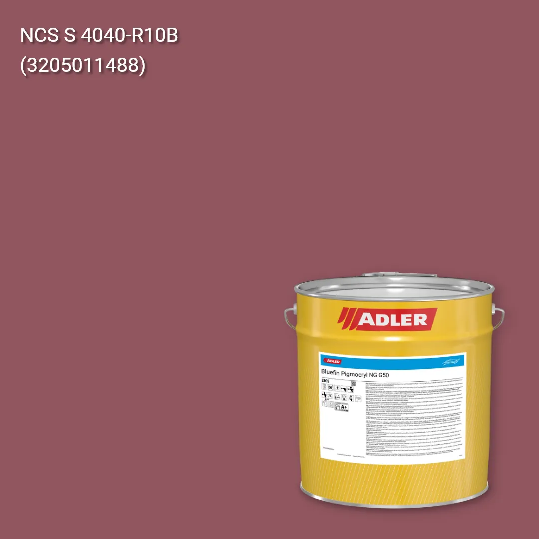 Лак меблевий Bluefin Pigmocryl NG G50 колір NCS S 4040-R10B, Adler NCS S