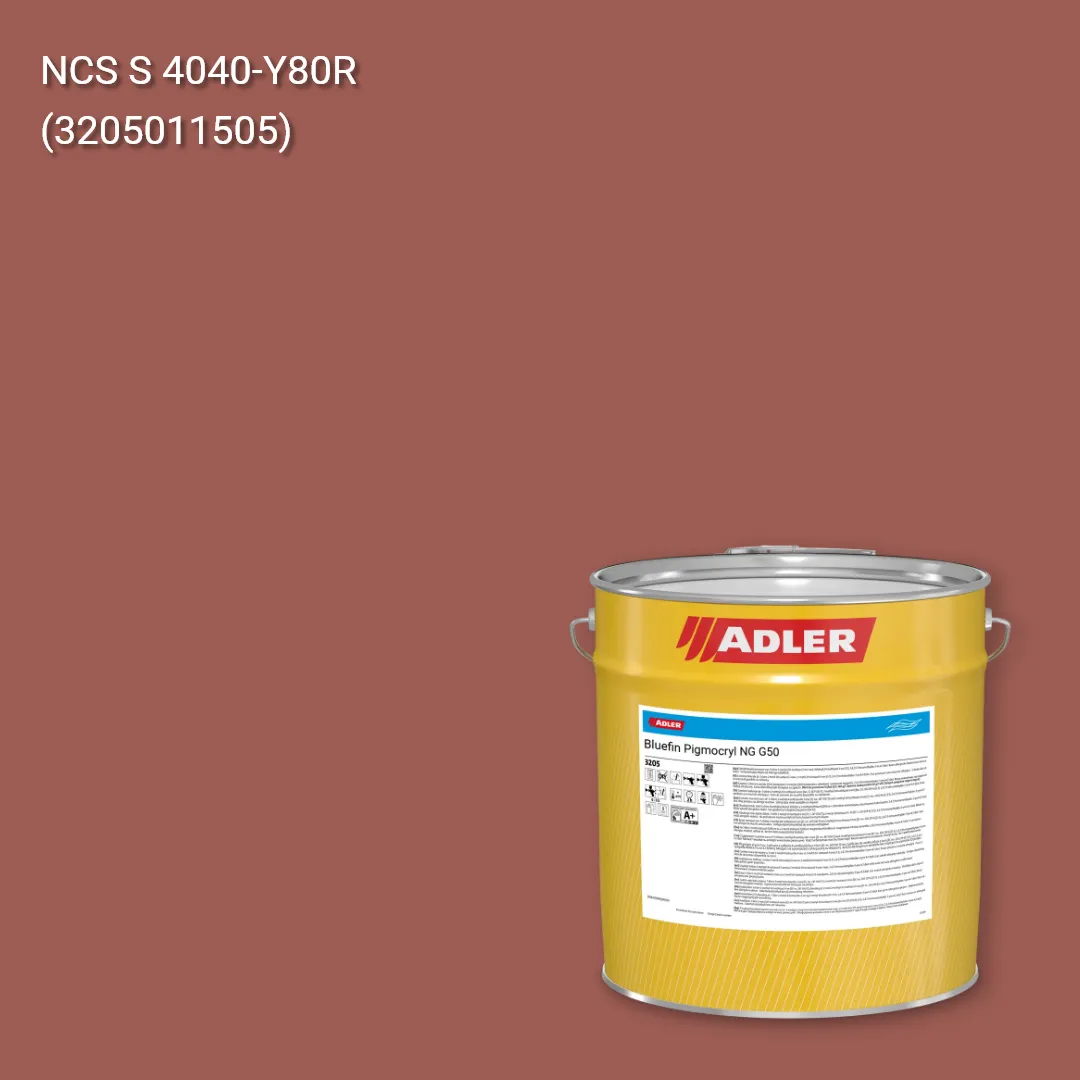 Лак меблевий Bluefin Pigmocryl NG G50 колір NCS S 4040-Y80R, Adler NCS S