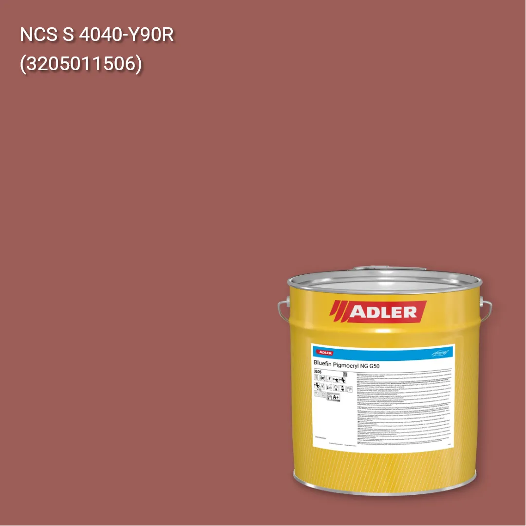 Лак меблевий Bluefin Pigmocryl NG G50 колір NCS S 4040-Y90R, Adler NCS S