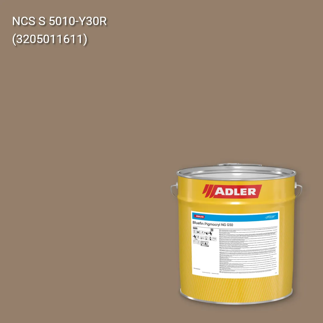 Лак меблевий Bluefin Pigmocryl NG G50 колір NCS S 5010-Y30R, Adler NCS S