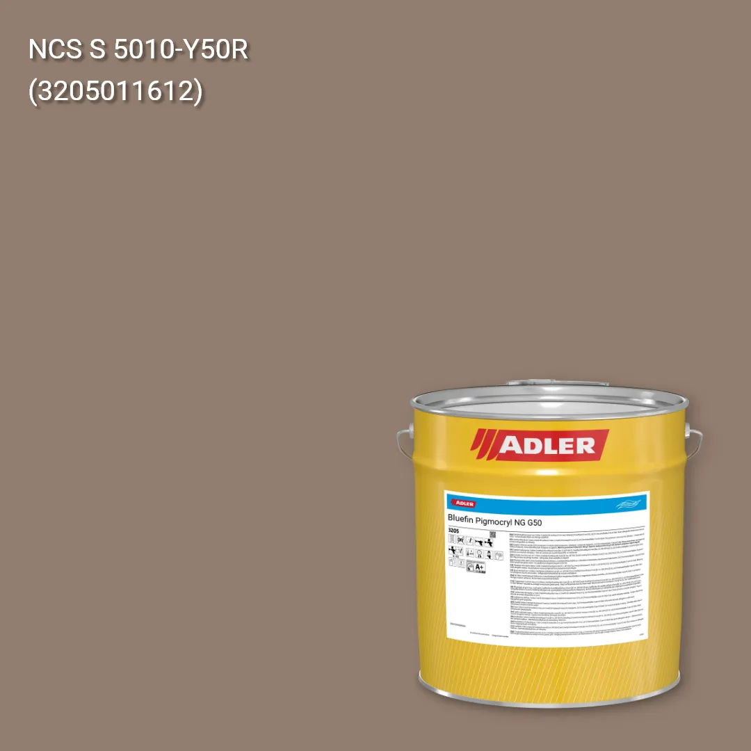 Лак меблевий Bluefin Pigmocryl NG G50 колір NCS S 5010-Y50R, Adler NCS S