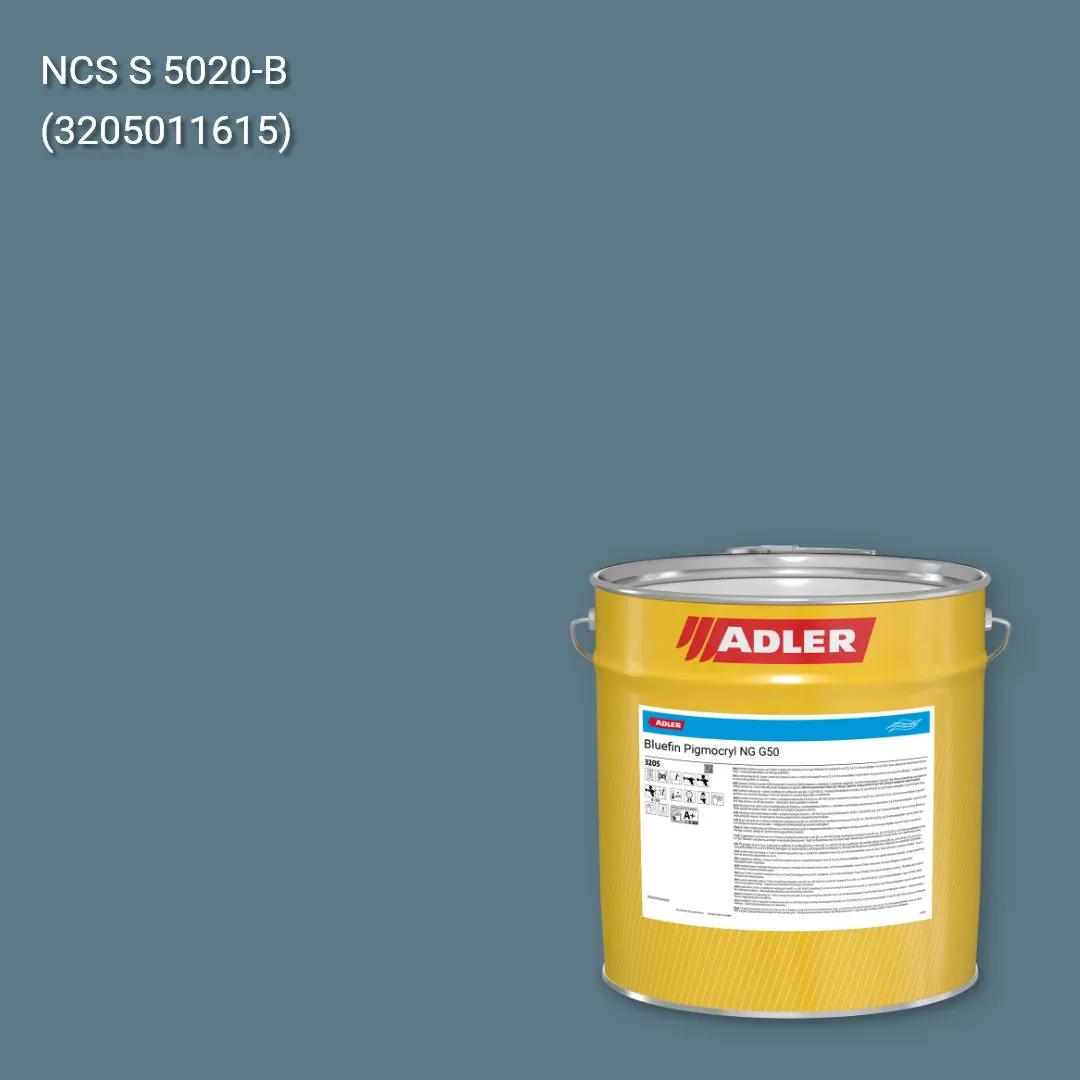 Лак меблевий Bluefin Pigmocryl NG G50 колір NCS S 5020-B, Adler NCS S