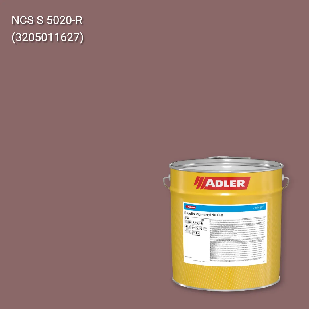 Лак меблевий Bluefin Pigmocryl NG G50 колір NCS S 5020-R, Adler NCS S