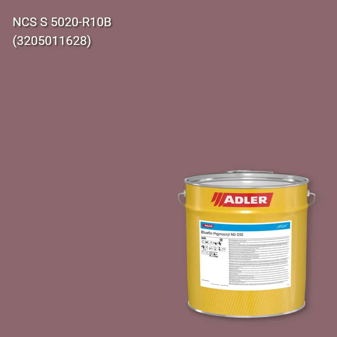 Лак меблевий Bluefin Pigmocryl NG G50 колір NCS S 5020-R10B, Adler NCS S