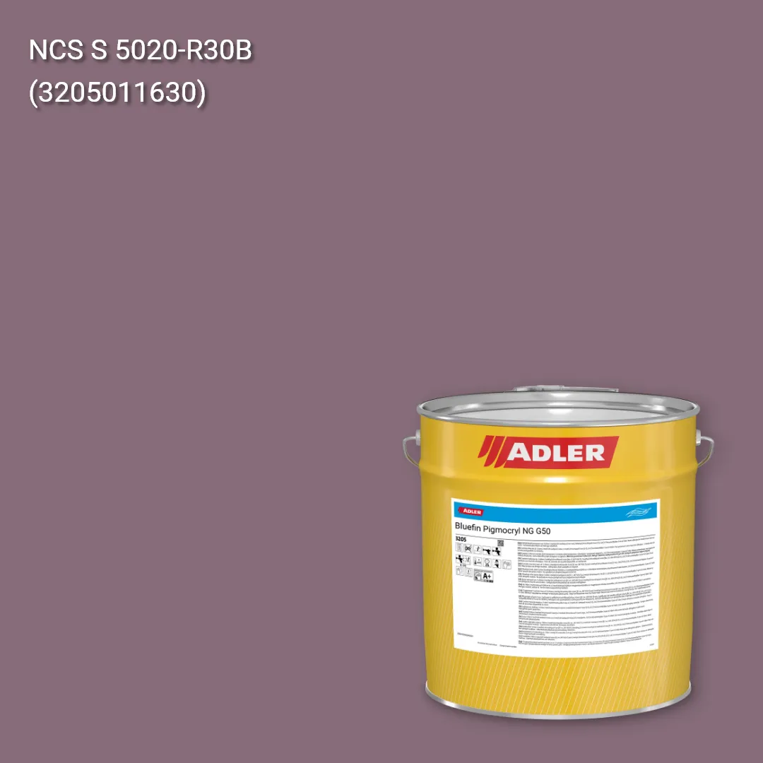 Лак меблевий Bluefin Pigmocryl NG G50 колір NCS S 5020-R30B, Adler NCS S