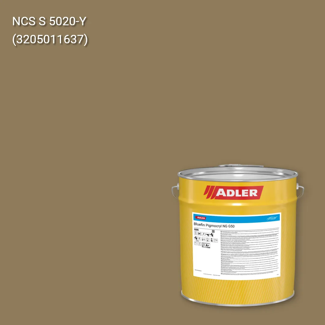 Лак меблевий Bluefin Pigmocryl NG G50 колір NCS S 5020-Y, Adler NCS S