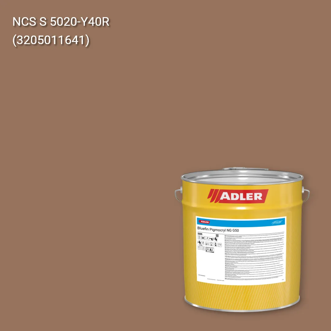 Лак меблевий Bluefin Pigmocryl NG G50 колір NCS S 5020-Y40R, Adler NCS S