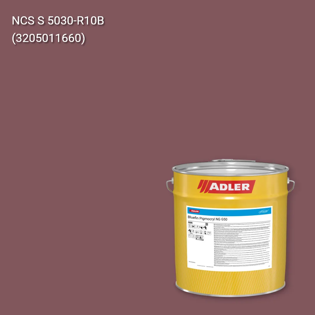Лак меблевий Bluefin Pigmocryl NG G50 колір NCS S 5030-R10B, Adler NCS S