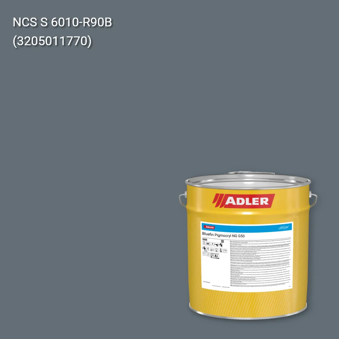 Лак меблевий Bluefin Pigmocryl NG G50 колір NCS S 6010-R90B, Adler NCS S