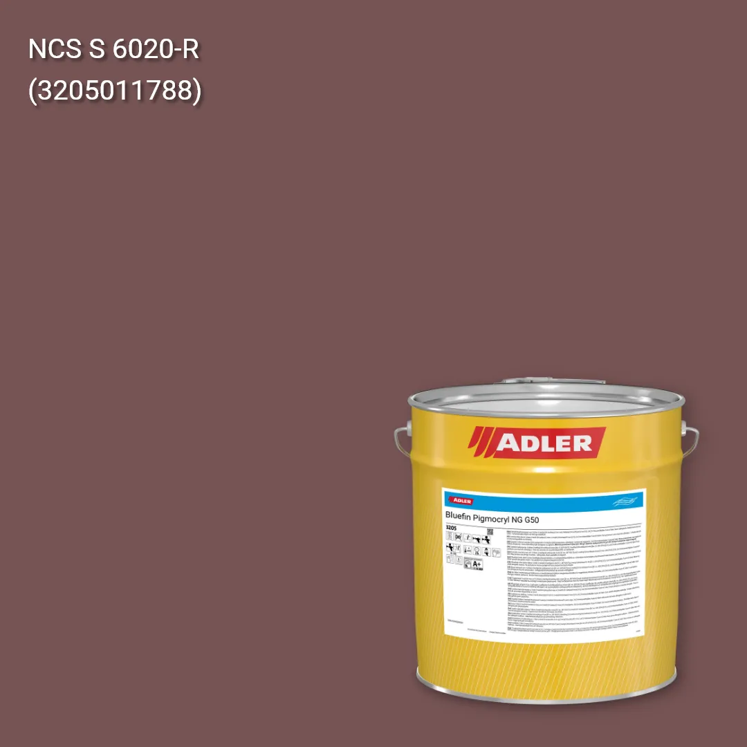Лак меблевий Bluefin Pigmocryl NG G50 колір NCS S 6020-R, Adler NCS S