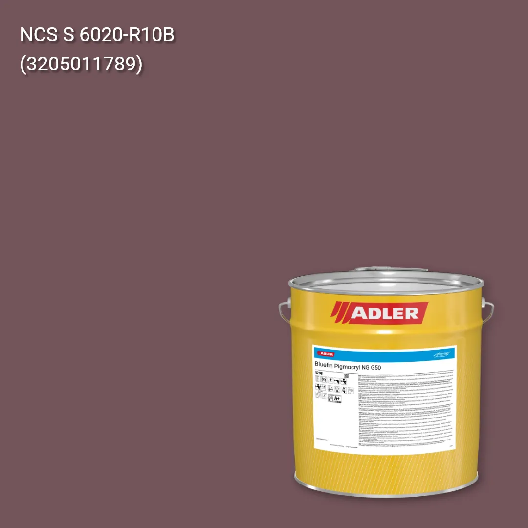 Лак меблевий Bluefin Pigmocryl NG G50 колір NCS S 6020-R10B, Adler NCS S