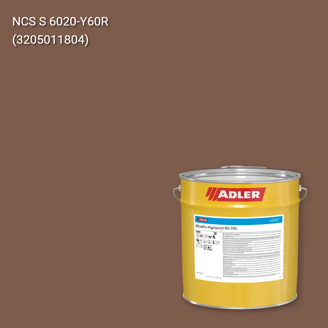 Лак меблевий Bluefin Pigmocryl NG G50 колір NCS S 6020-Y60R, Adler NCS S