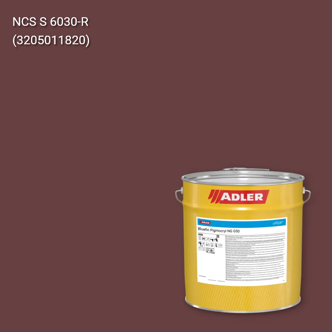 Лак меблевий Bluefin Pigmocryl NG G50 колір NCS S 6030-R, Adler NCS S