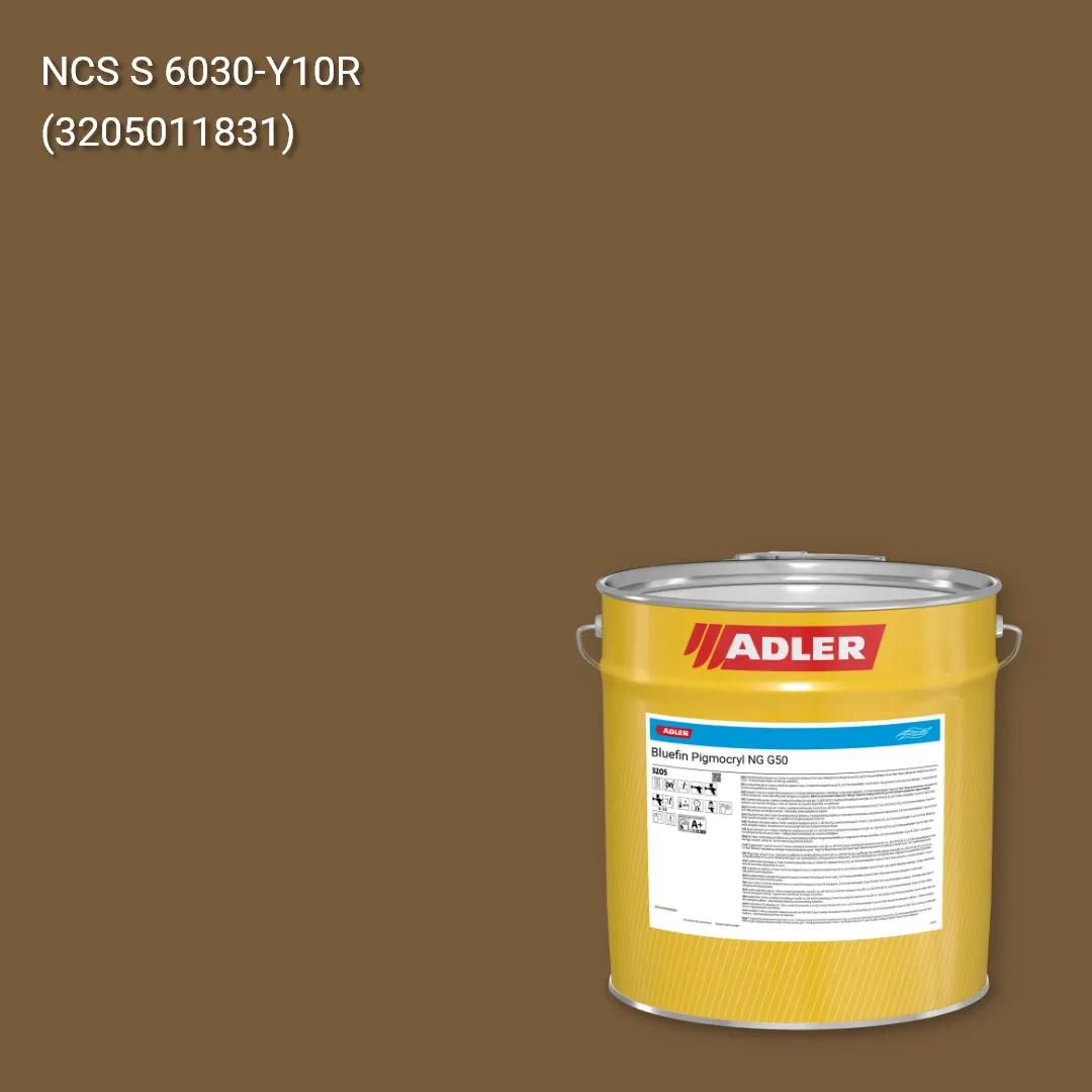 Лак меблевий Bluefin Pigmocryl NG G50 колір NCS S 6030-Y10R, Adler NCS S