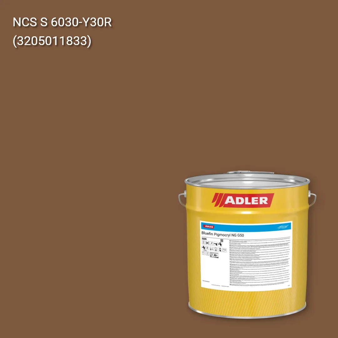 Лак меблевий Bluefin Pigmocryl NG G50 колір NCS S 6030-Y30R, Adler NCS S