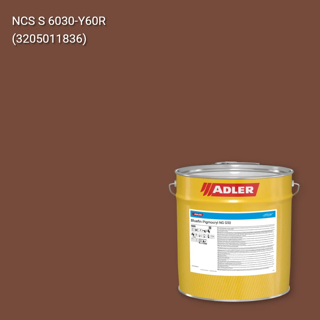 Лак меблевий Bluefin Pigmocryl NG G50 колір NCS S 6030-Y60R, Adler NCS S