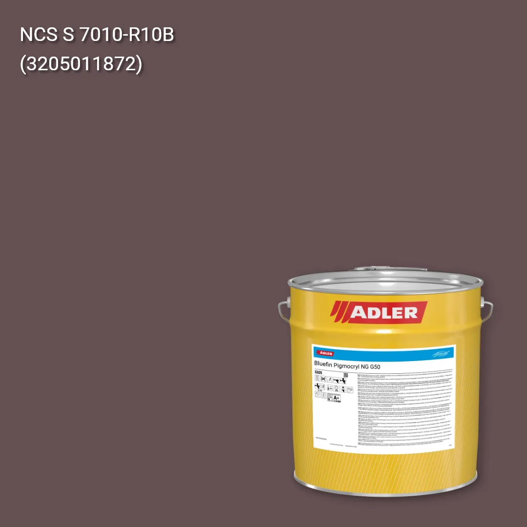 Лак меблевий Bluefin Pigmocryl NG G50 колір NCS S 7010-R10B, Adler NCS S