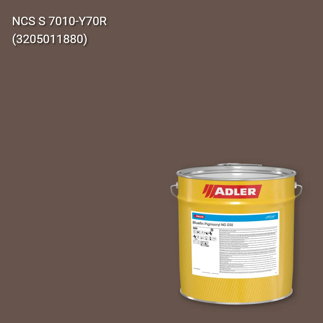 Лак меблевий Bluefin Pigmocryl NG G50 колір NCS S 7010-Y70R, Adler NCS S