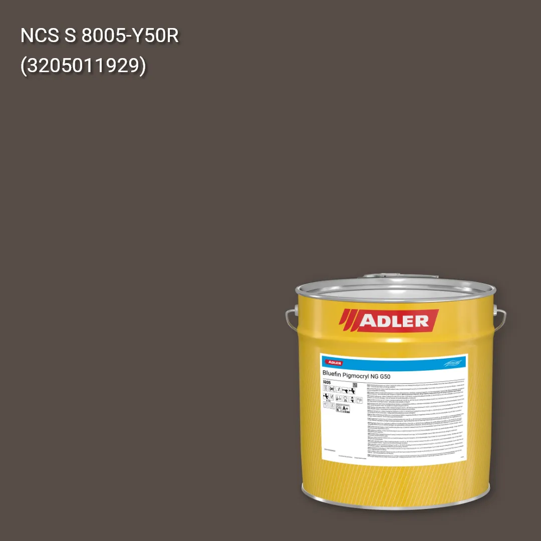 Лак меблевий Bluefin Pigmocryl NG G50 колір NCS S 8005-Y50R, Adler NCS S