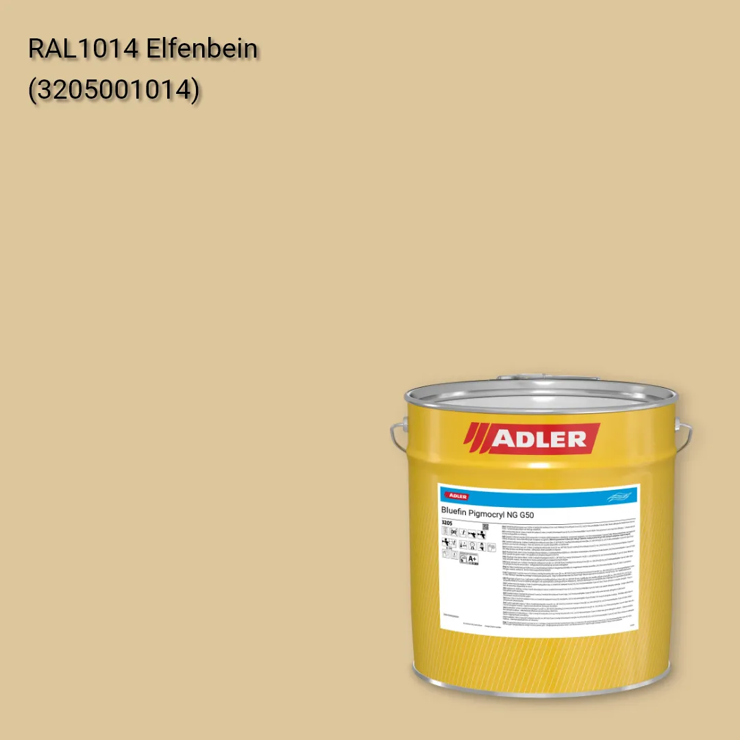 Лак меблевий Bluefin Pigmocryl NG G50 колір RAL 1014, Adler RAL 192