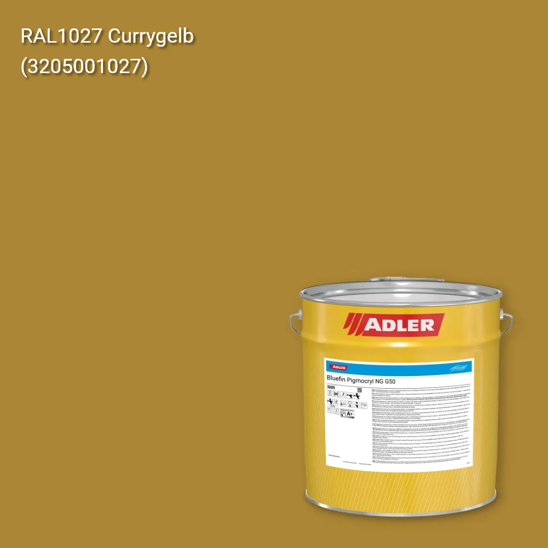 Лак меблевий Bluefin Pigmocryl NG G50 колір RAL 1027, Adler RAL 192