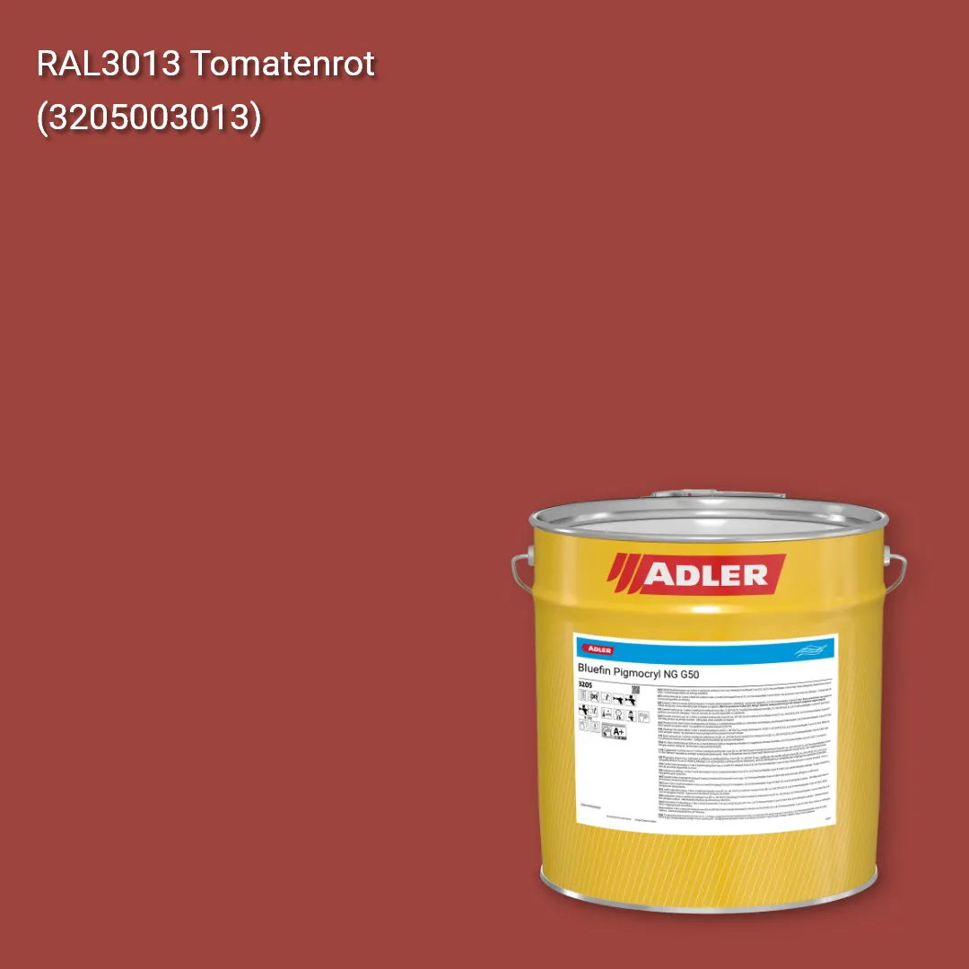 Лак меблевий Bluefin Pigmocryl NG G50 колір RAL 3013, Adler RAL 192