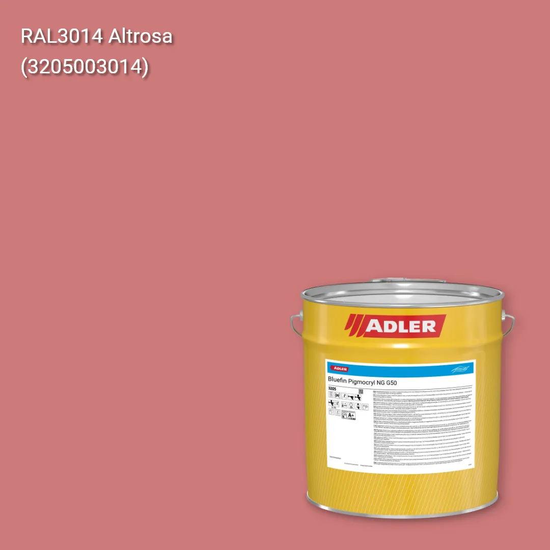 Лак меблевий Bluefin Pigmocryl NG G50 колір RAL 3014, Adler RAL 192