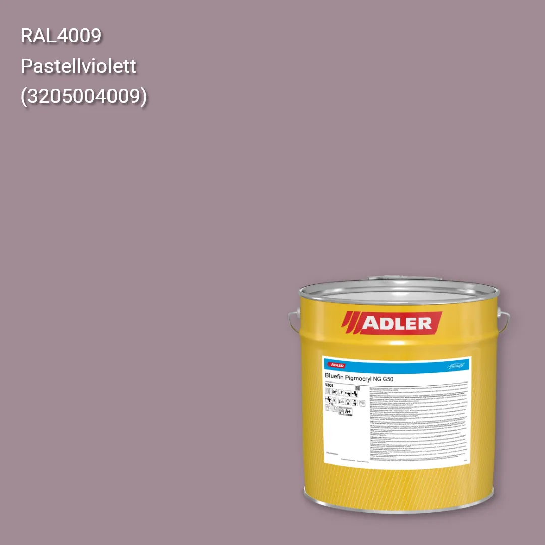 Лак меблевий Bluefin Pigmocryl NG G50 колір RAL 4009, Adler RAL 192