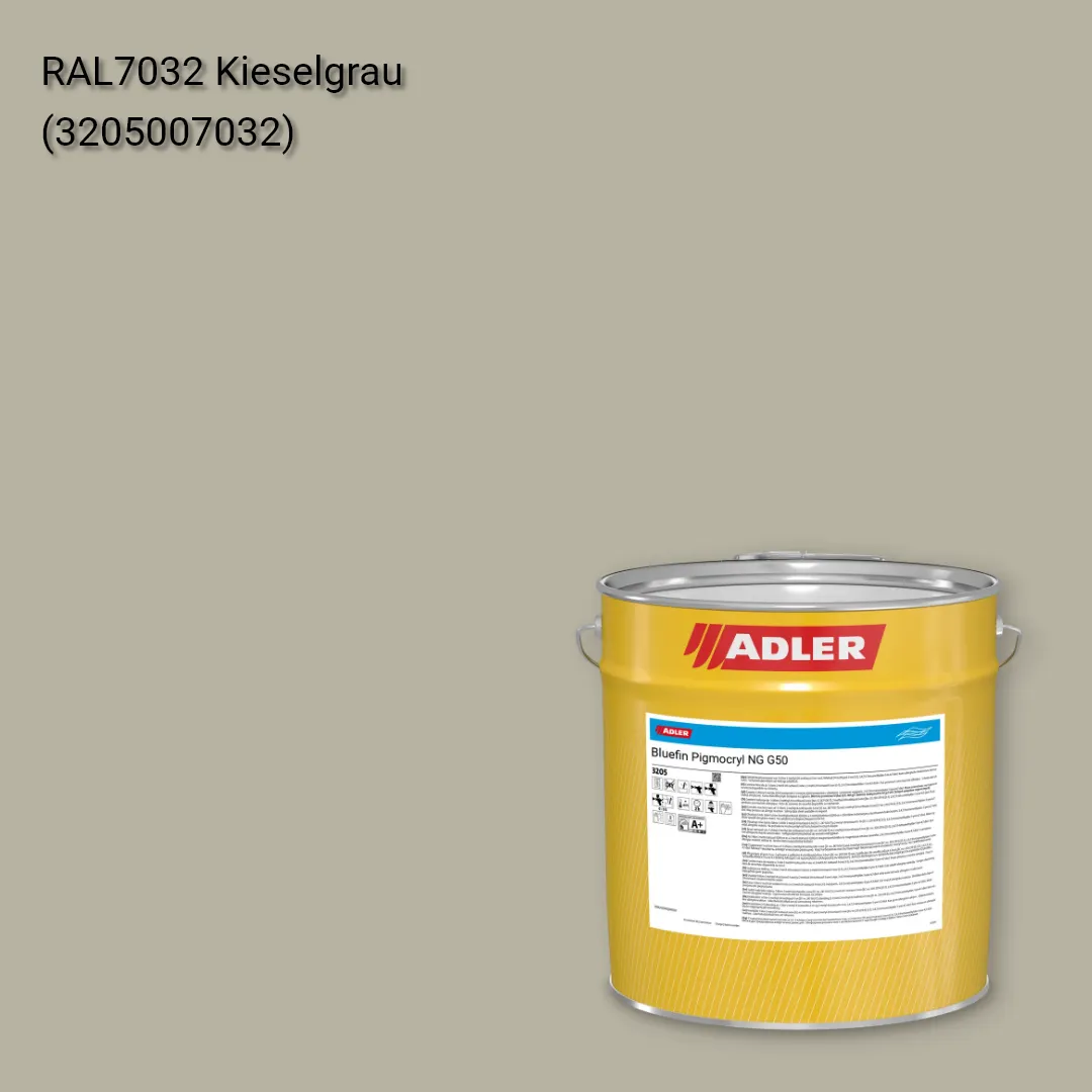 Лак меблевий Bluefin Pigmocryl NG G50 колір RAL 7032, Adler RAL 192