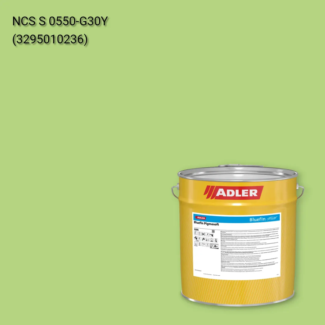 Лак меблевий Bluefin Pigmosoft колір NCS S 0550-G30Y, Adler NCS S
