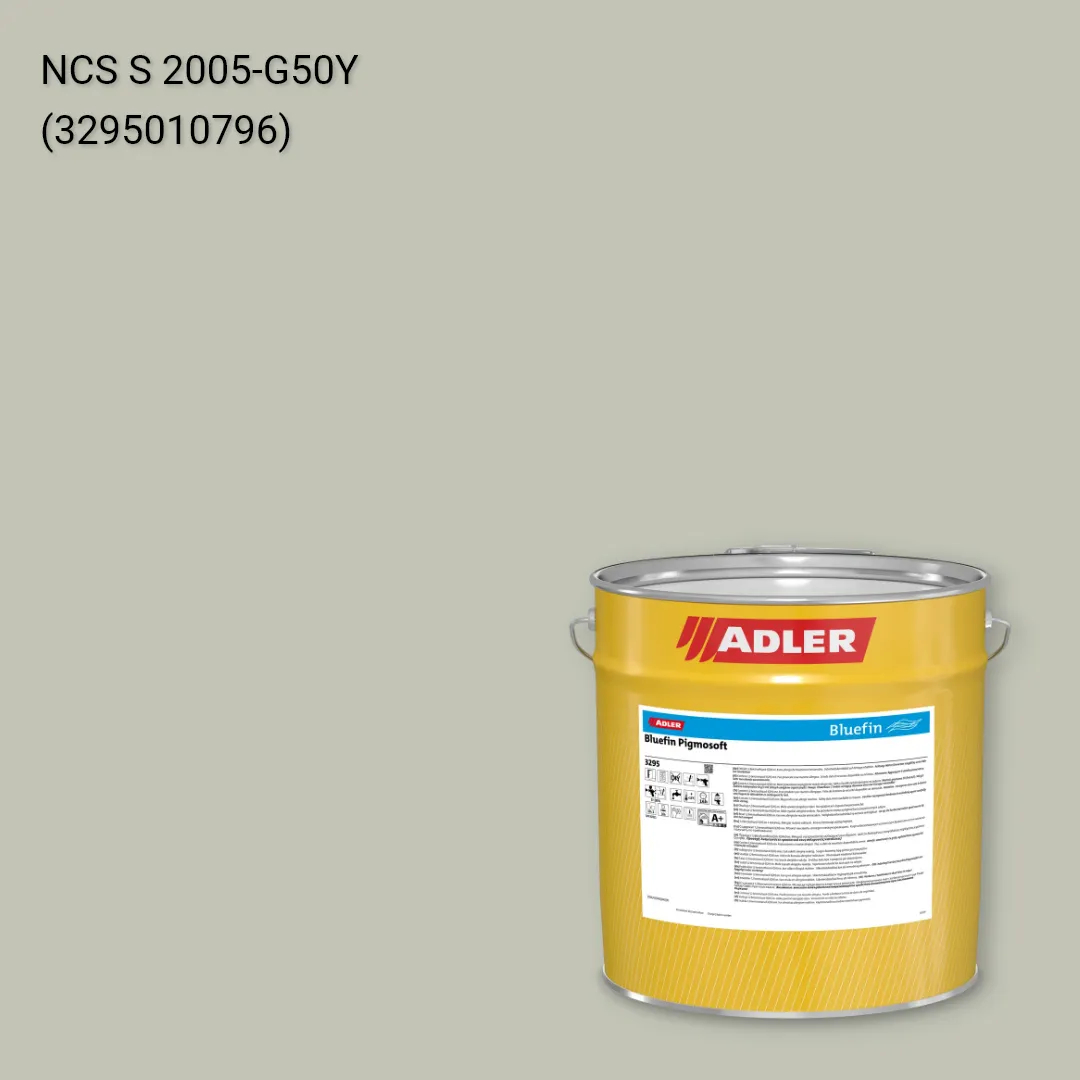 Лак меблевий Bluefin Pigmosoft колір NCS S 2005-G50Y, Adler NCS S