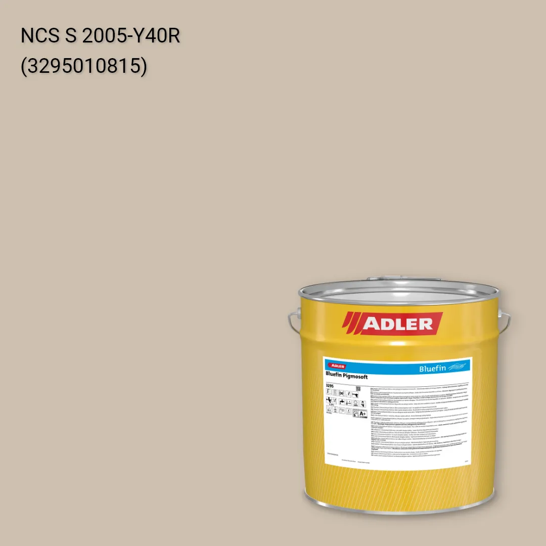 Лак меблевий Bluefin Pigmosoft колір NCS S 2005-Y40R, Adler NCS S