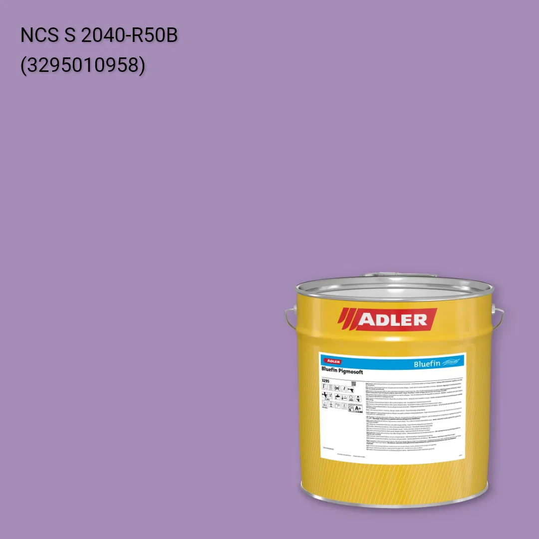 Лак меблевий Bluefin Pigmosoft колір NCS S 2040-R50B, Adler NCS S