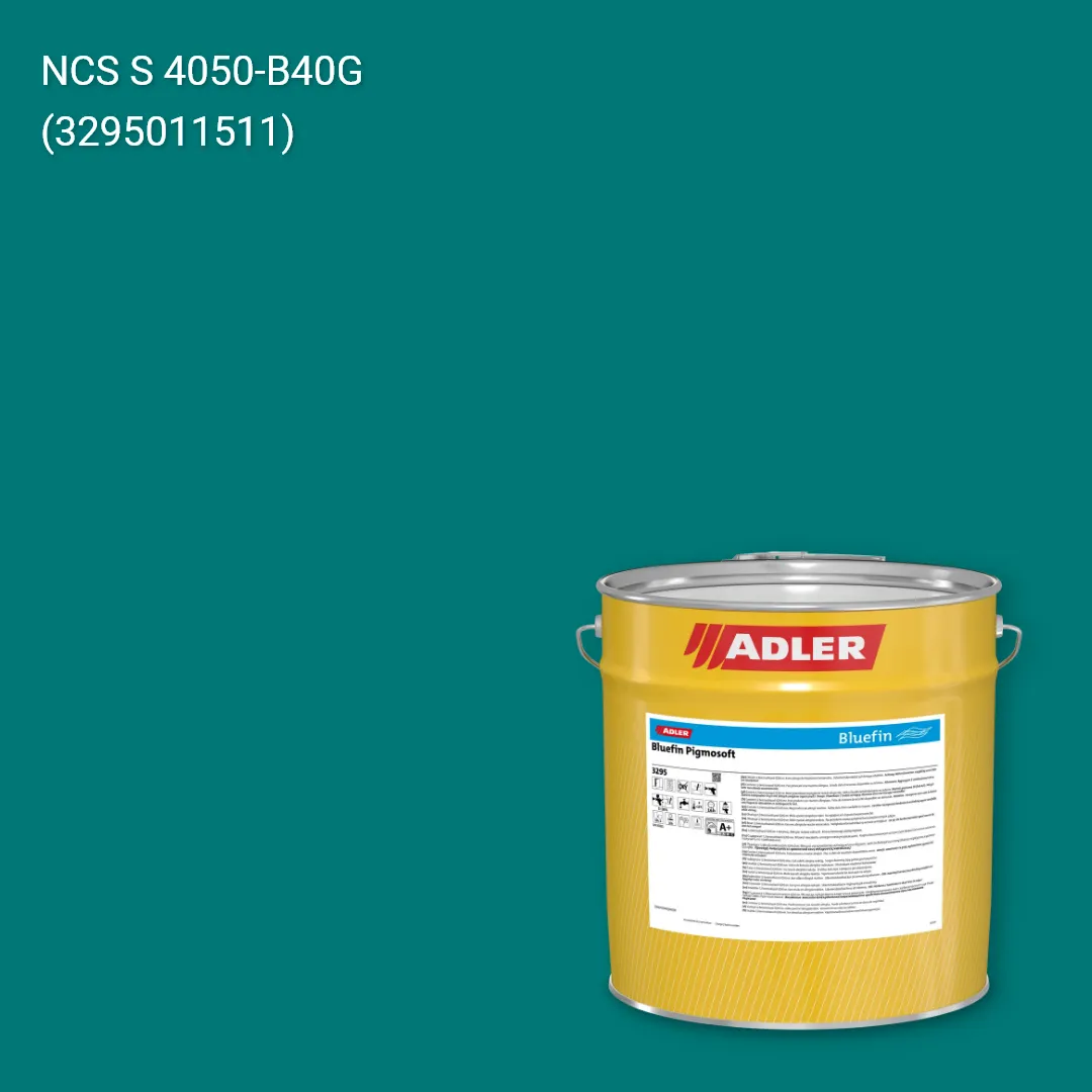 Лак меблевий Bluefin Pigmosoft колір NCS S 4050-B40G, Adler NCS S