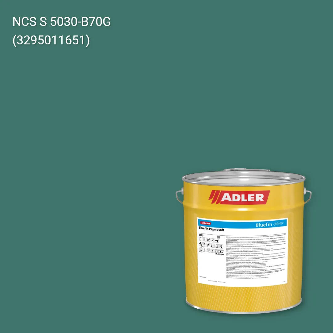 Лак меблевий Bluefin Pigmosoft колір NCS S 5030-B70G, Adler NCS S
