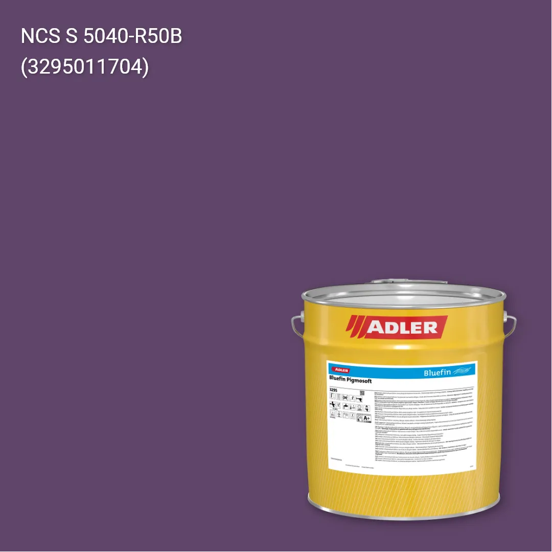 Лак меблевий Bluefin Pigmosoft колір NCS S 5040-R50B, Adler NCS S