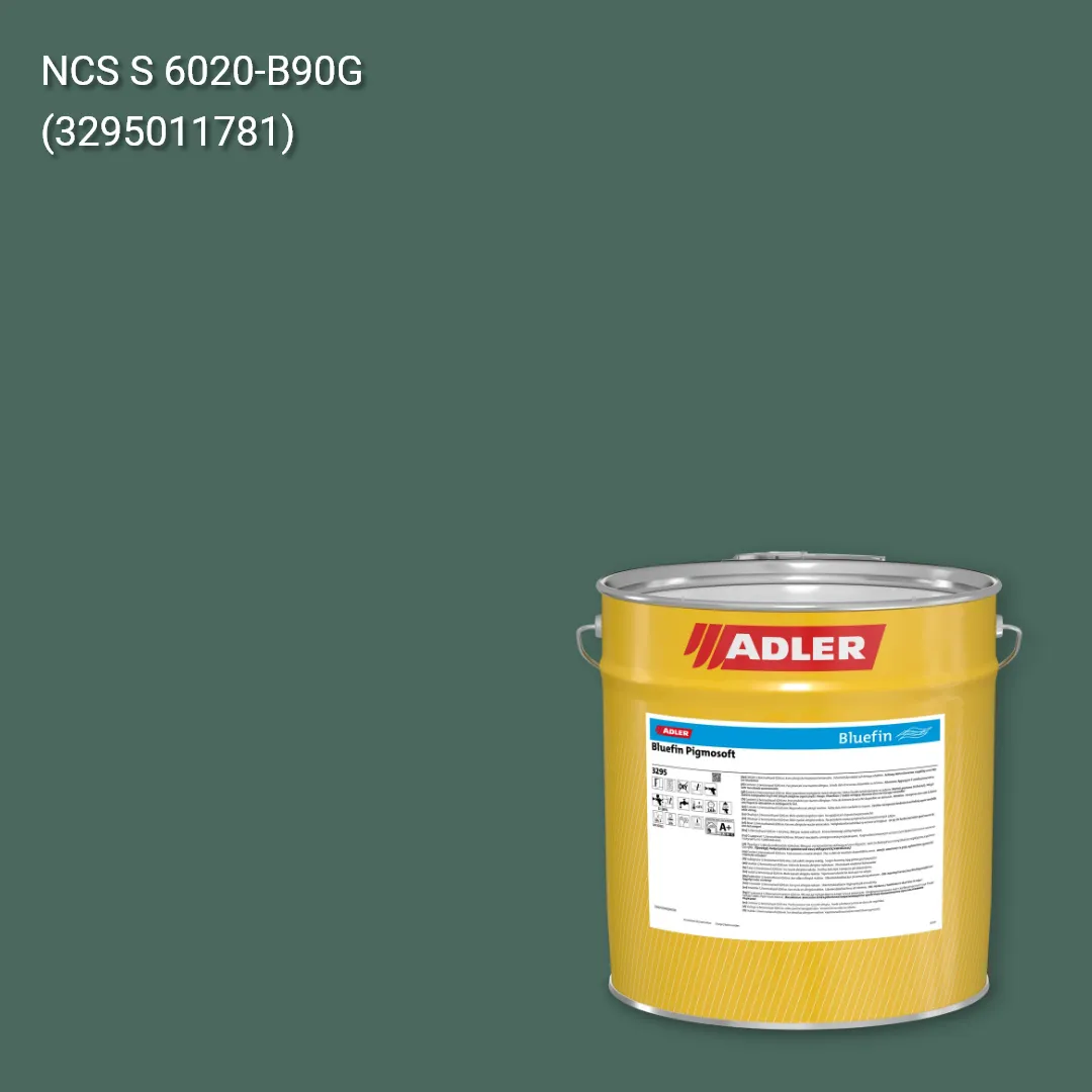 Лак меблевий Bluefin Pigmosoft колір NCS S 6020-B90G, Adler NCS S