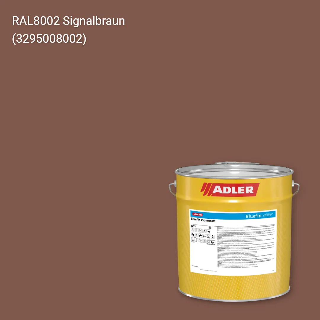 Лак меблевий Bluefin Pigmosoft колір RAL 8002, Adler RAL 192