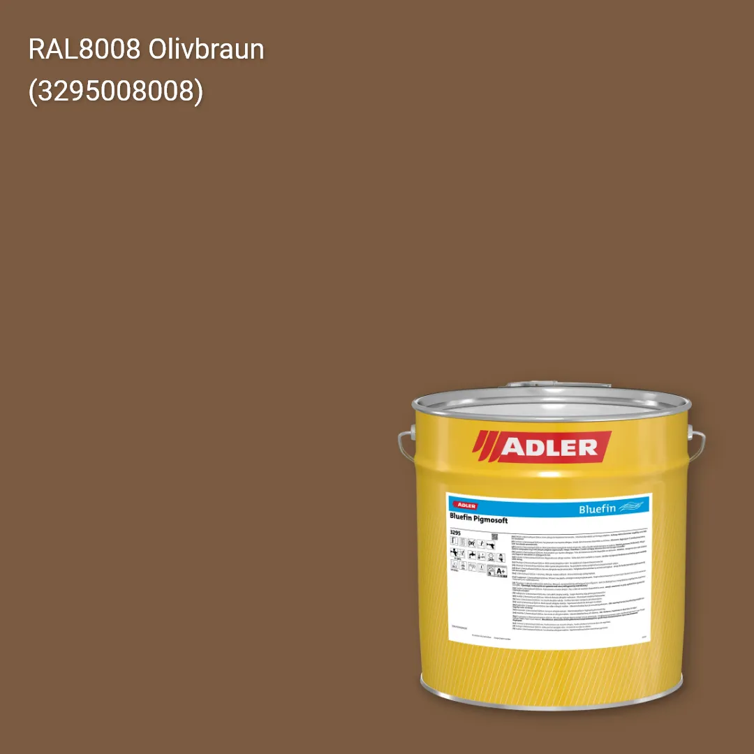 Лак меблевий Bluefin Pigmosoft колір RAL 8008, Adler RAL 192