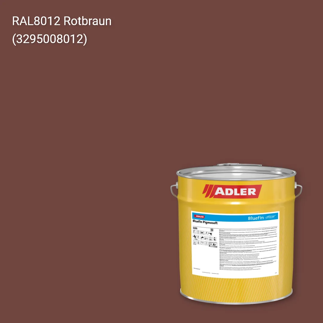 Лак меблевий Bluefin Pigmosoft колір RAL 8012, Adler RAL 192