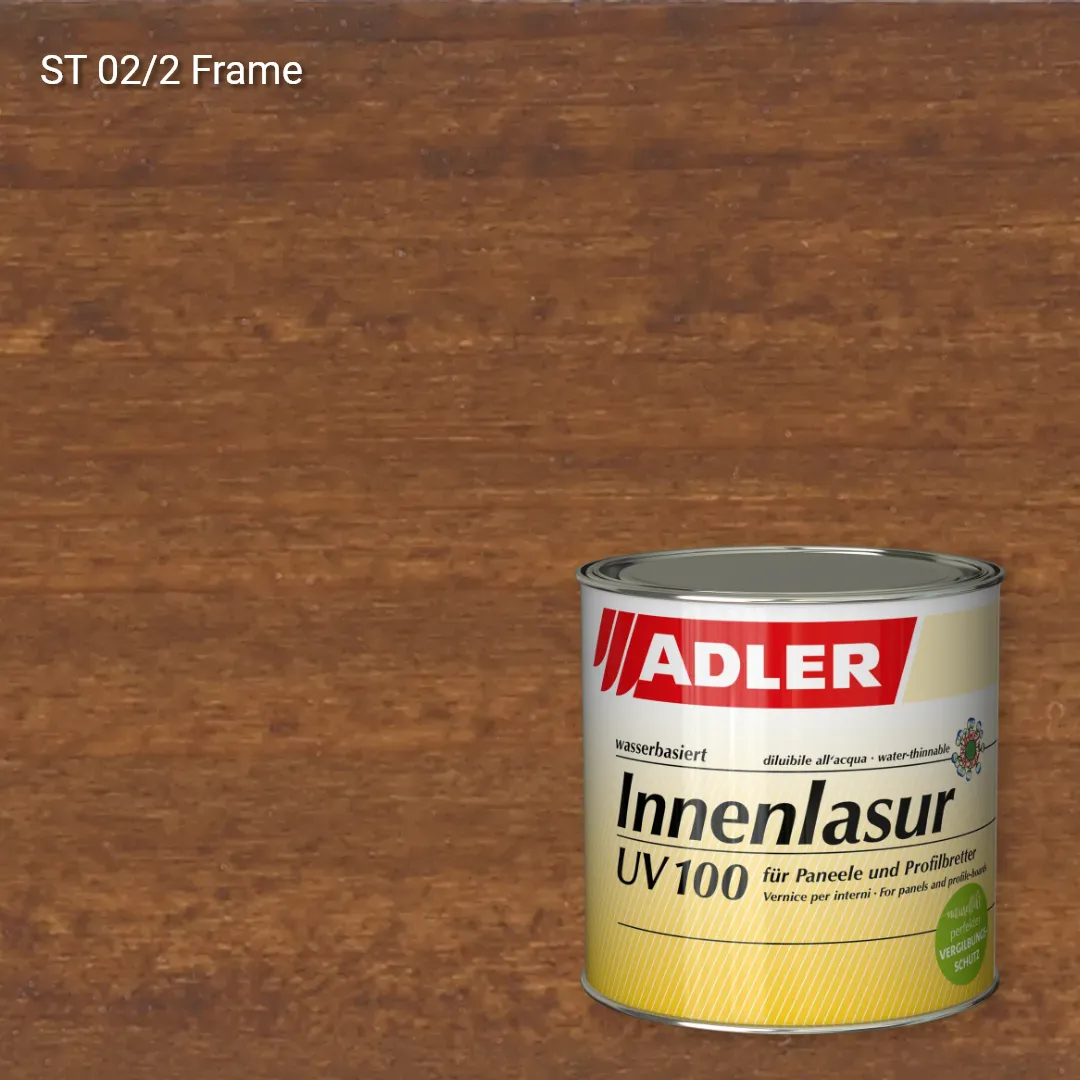 Лазур для дерева Innenlasur UV 100 колір ST 02/2, Adler Stylewood