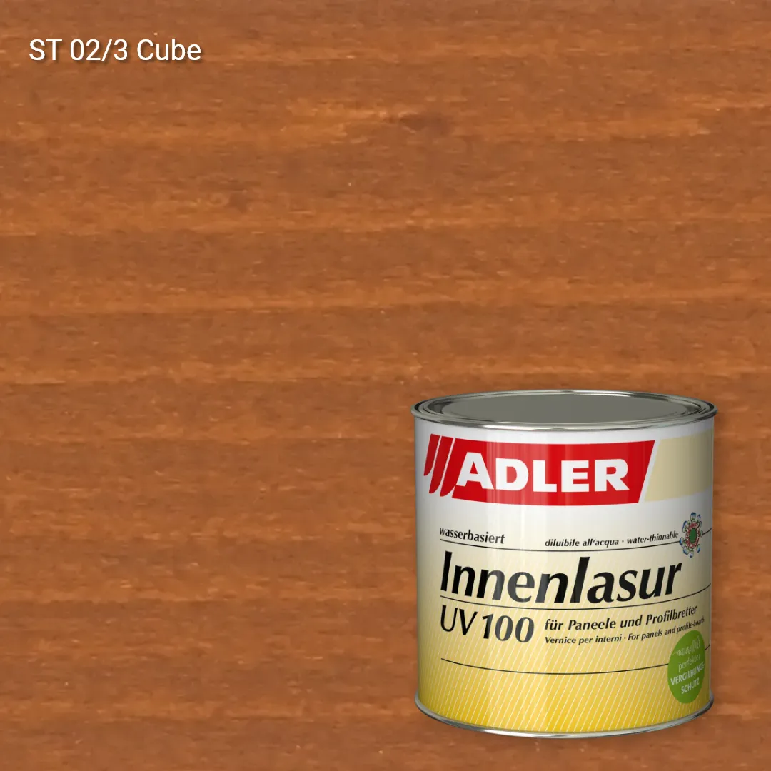 Лазур для дерева Innenlasur UV 100 колір ST 02/3, Adler Stylewood
