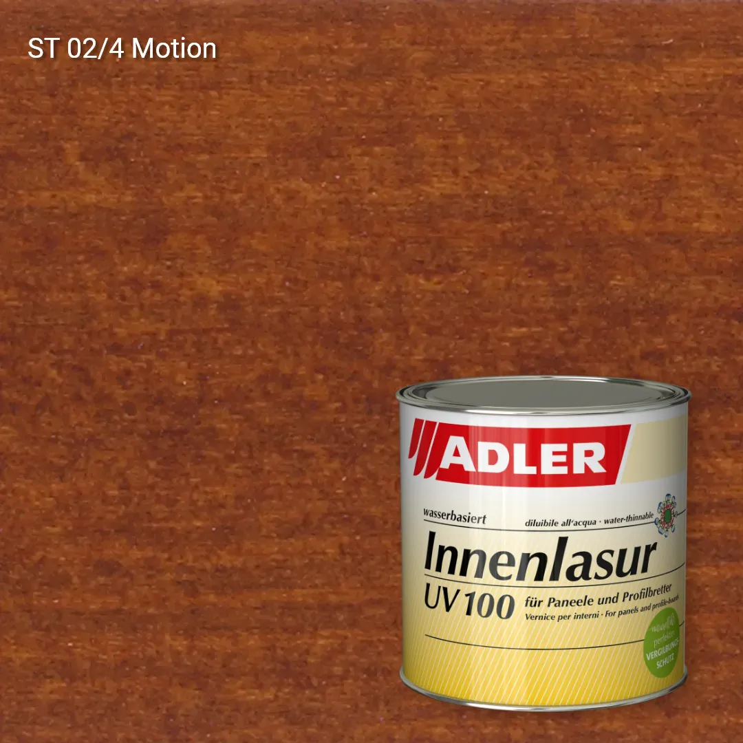 Лазур для дерева Innenlasur UV 100 колір ST 02/4, Adler Stylewood