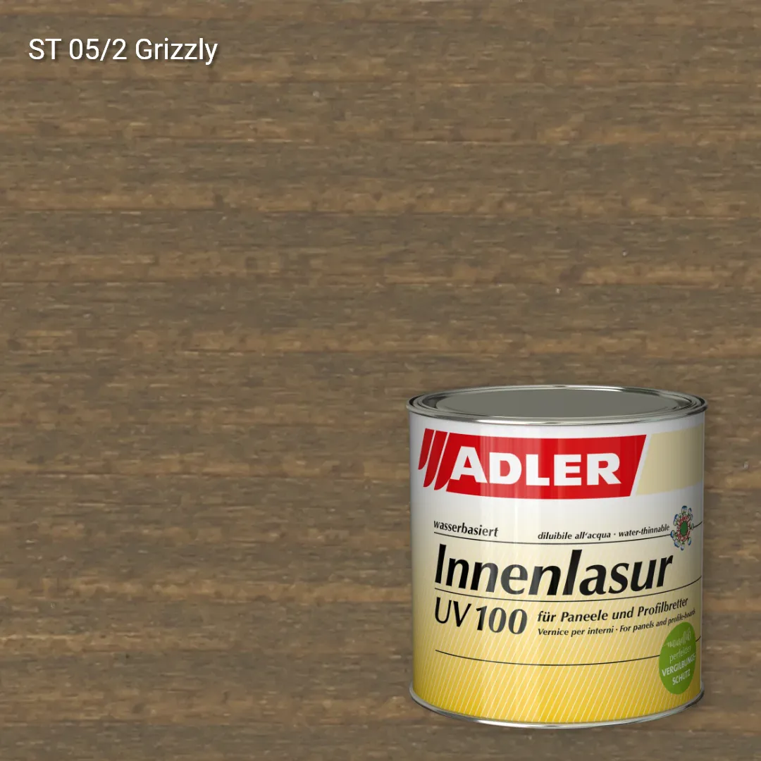 Лазур для дерева Innenlasur UV 100 колір ST 05/2, Adler Stylewood