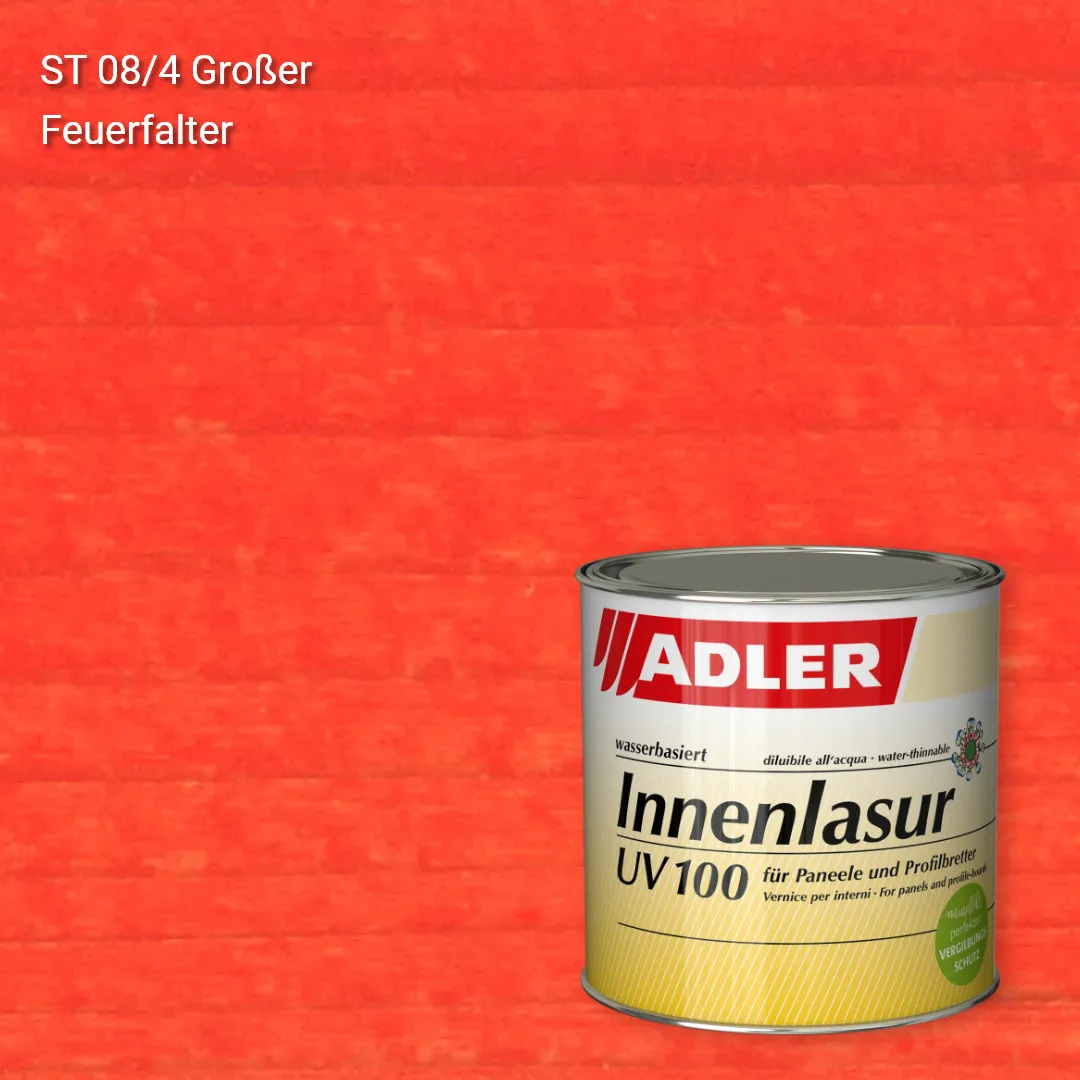 Лазур для дерева Innenlasur UV 100 колір ST 08/4, Adler Stylewood