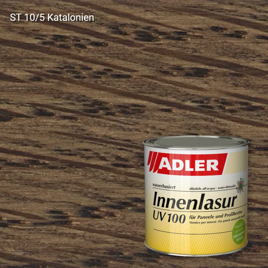 Лазур для дерева Innenlasur UV 100 колір ST 10/5, Adler Stylewood