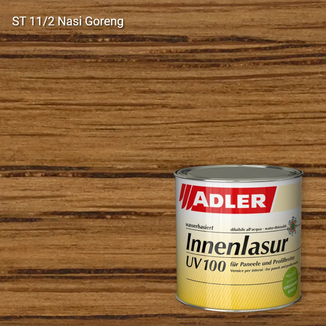 Лазур для дерева Innenlasur UV 100 колір ST 11/2, Adler Stylewood