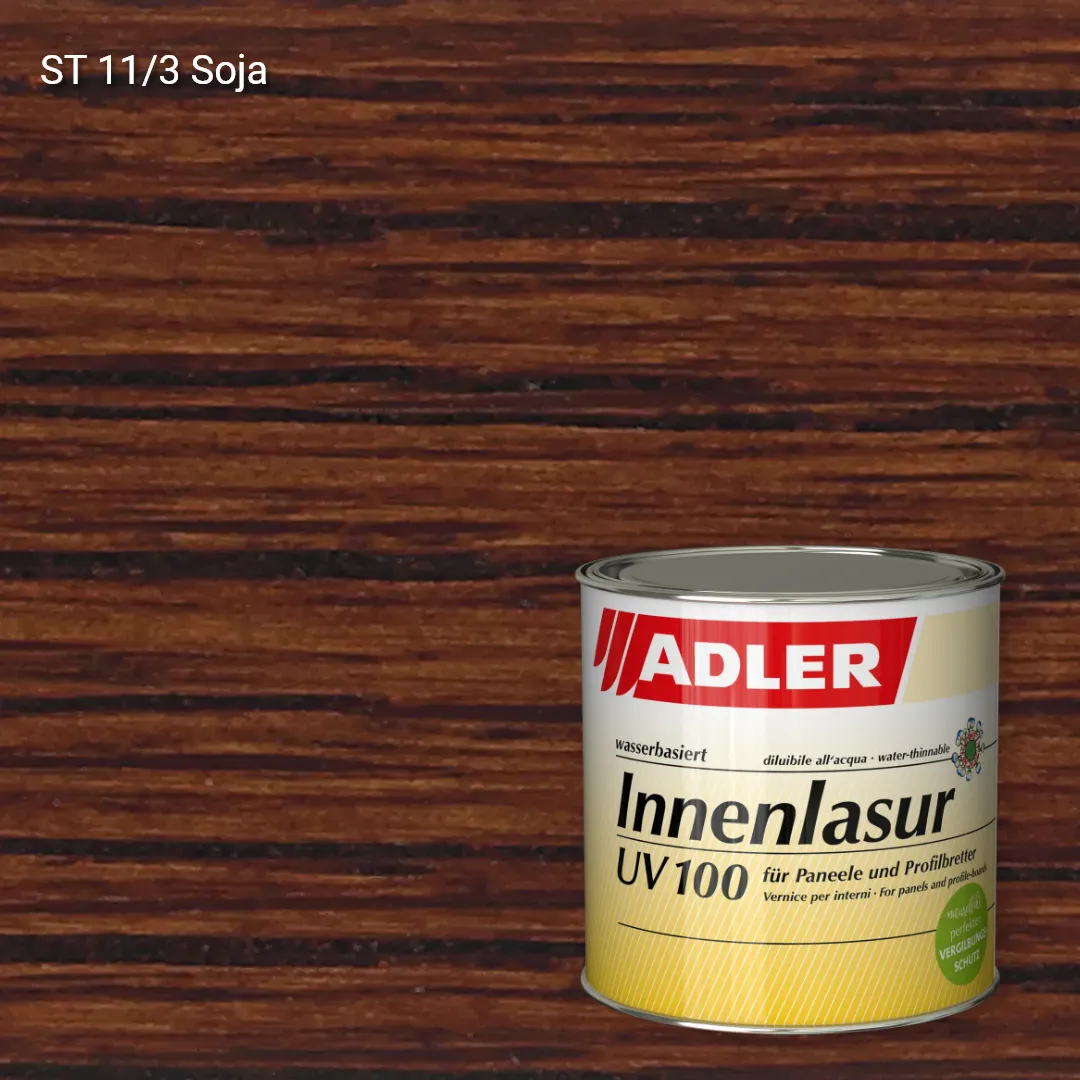 Лазур для дерева Innenlasur UV 100 колір ST 11/3, Adler Stylewood